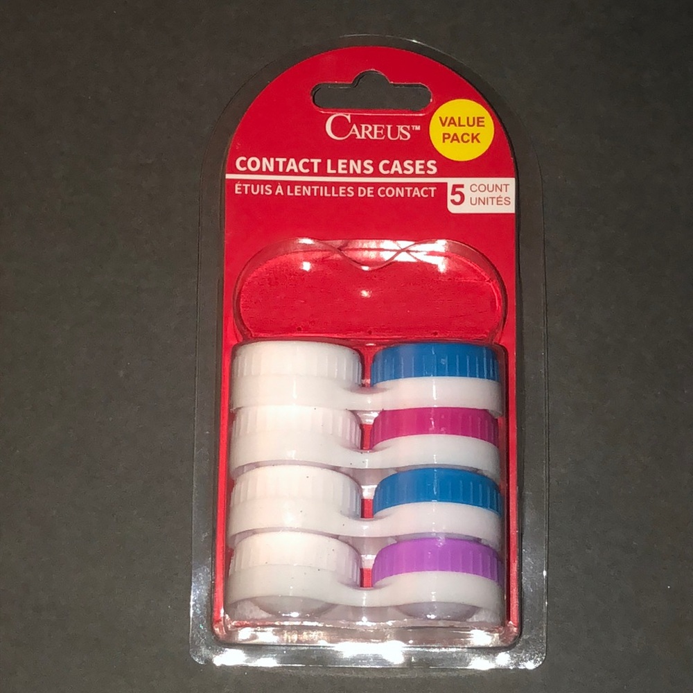 New _ Contact Lens Cases (Pack of 4)